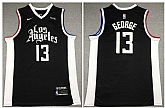 Clippers 13 Paul George Black 2021 City Edition Nike Swingman Jersey,baseball caps,new era cap wholesale,wholesale hats